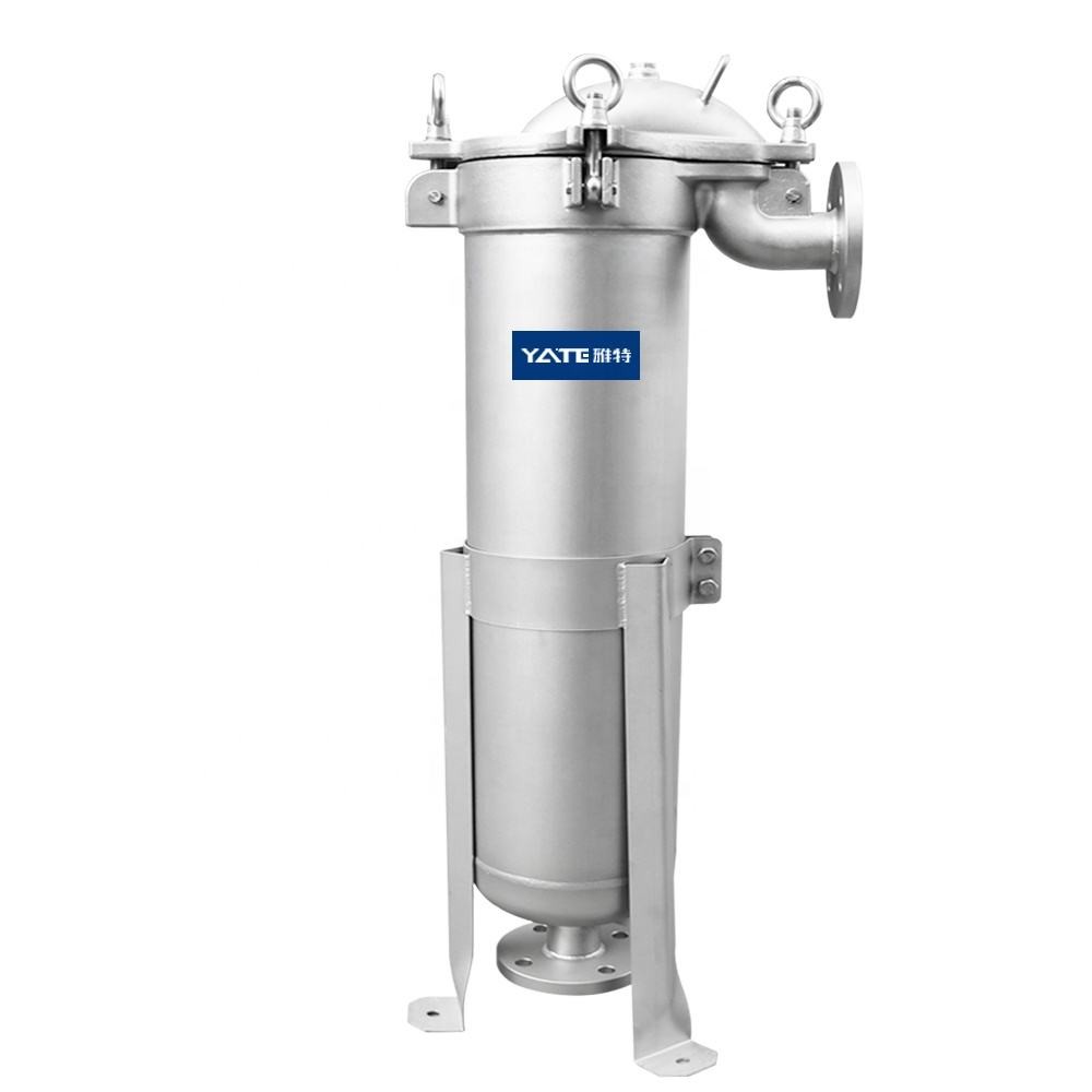 Side Inlet #2 Single Bag Filter Housing Stainless Steel 304 316 Food ...