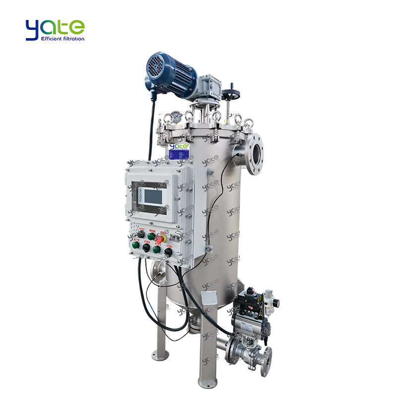 Stainless Steel 304 Self-Cleaning Filter for Viscous Liquids