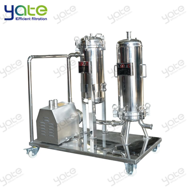 Pectin Filter Food Grade PP Pleated Cartridge Filter Sanitary Micron Absolute ...