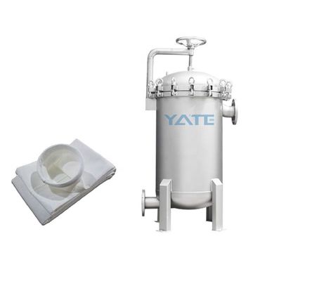 Water Treatment Single Multi Bag Filter Housing 304 316L Stainless ...