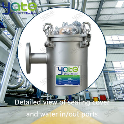 Single Label Filter 304/316 Stainless Steel Single Bag Filter for Industrial Filtration